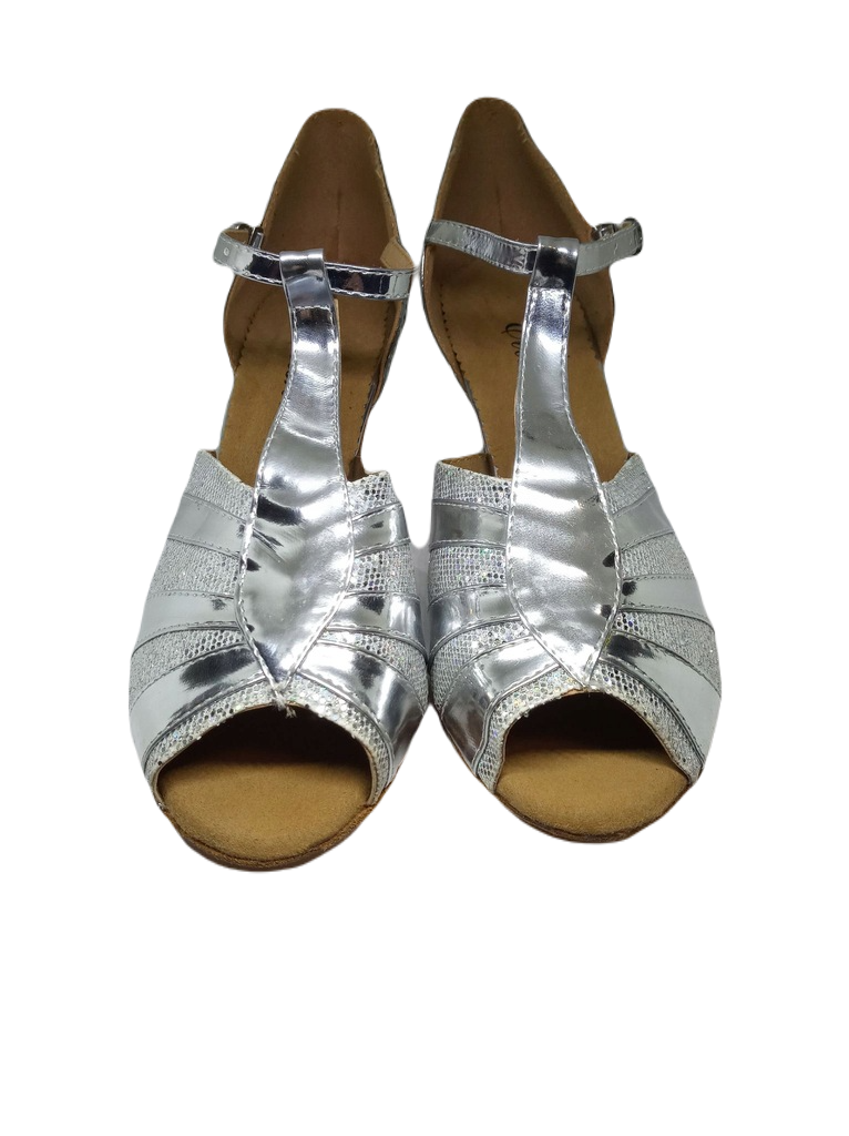 Damskie-buty-do-tanca-lakierowane-Srebrne-37-Kod-producenta-Buty-do-tanca