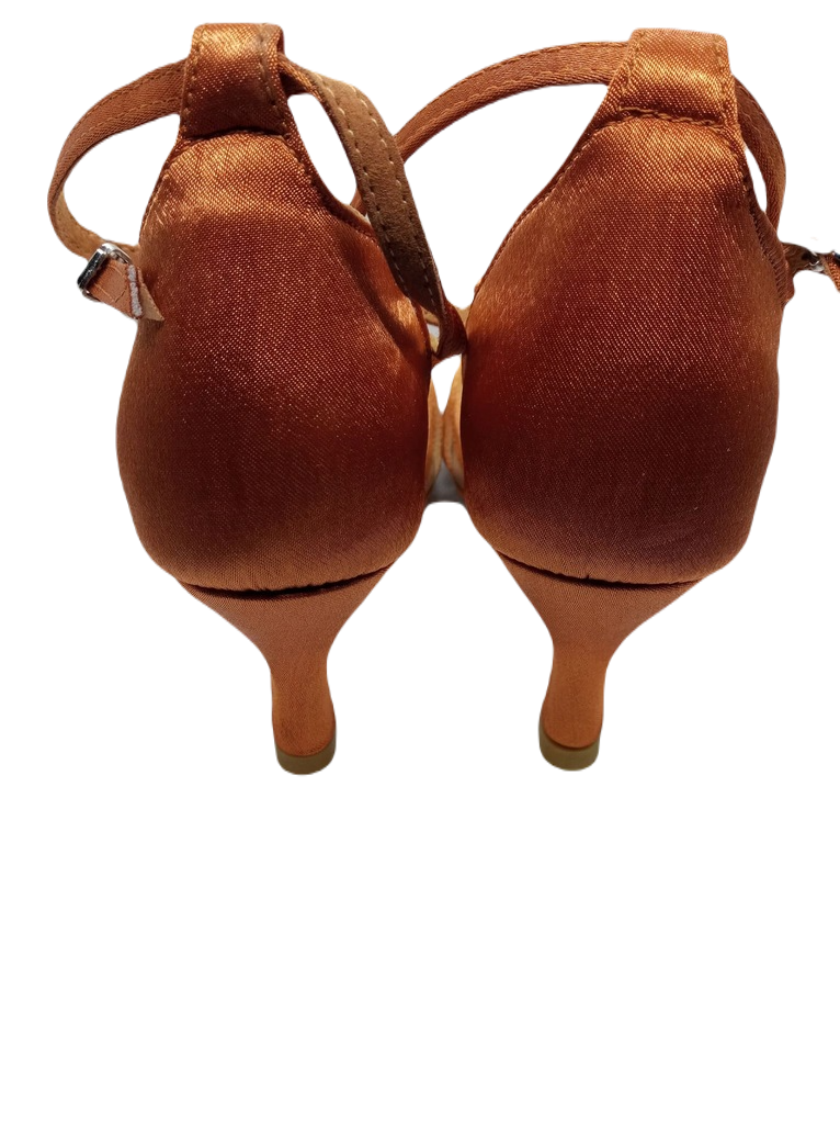 Damskie-buty-do-tanca-miedziane-36-Marka-inna