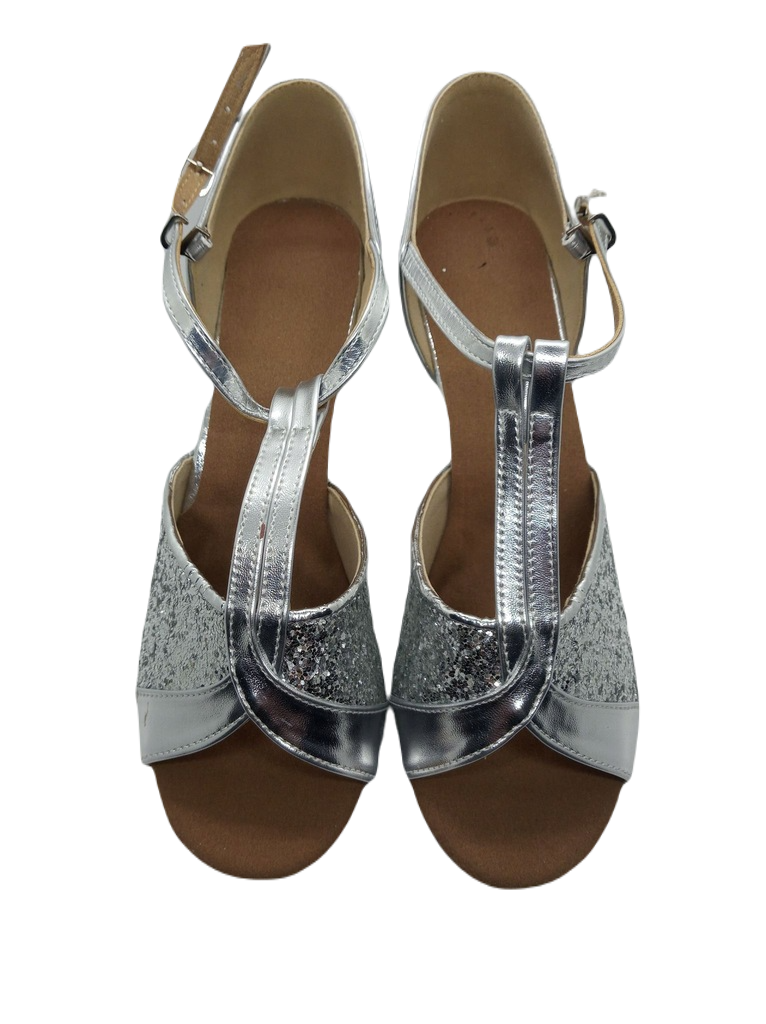 Damskie-buty-do-tanca-srebrne-z-cekinami-37-Kod-producenta-Buty-do-tanca