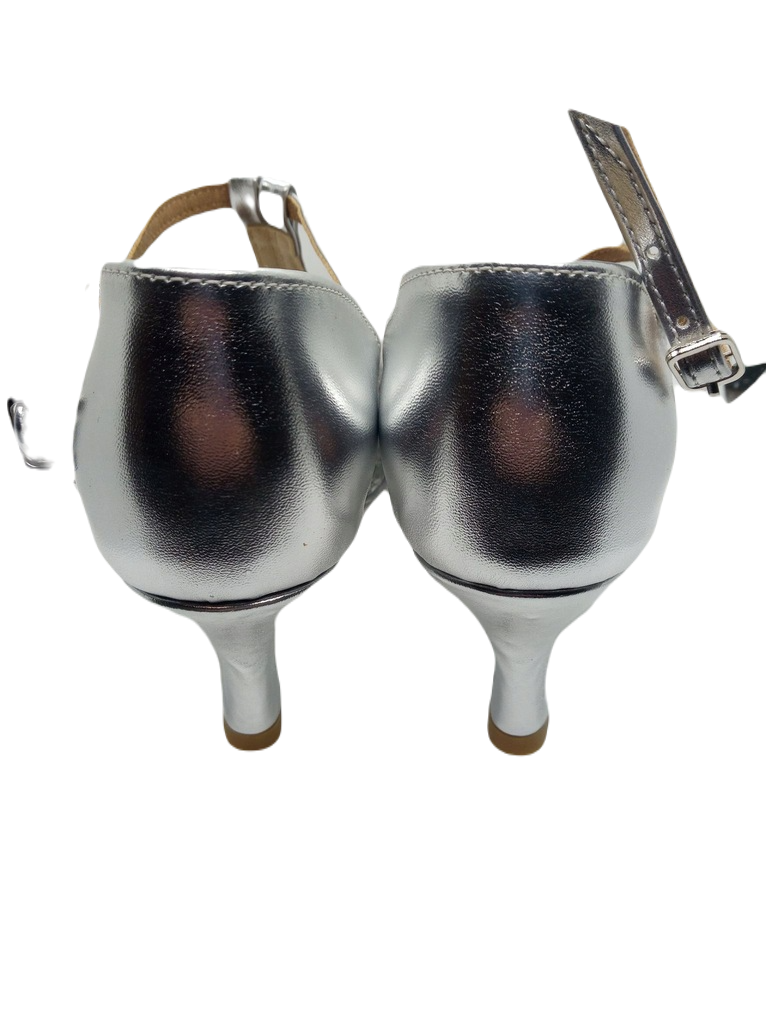 Damskie-buty-do-tanca-srebrne-z-cekinami-37-Model-1091