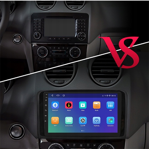 RADIO-GPS-ANDROID-11-MERCEDES-ML-W164-USB-WIFI-Marka-inna