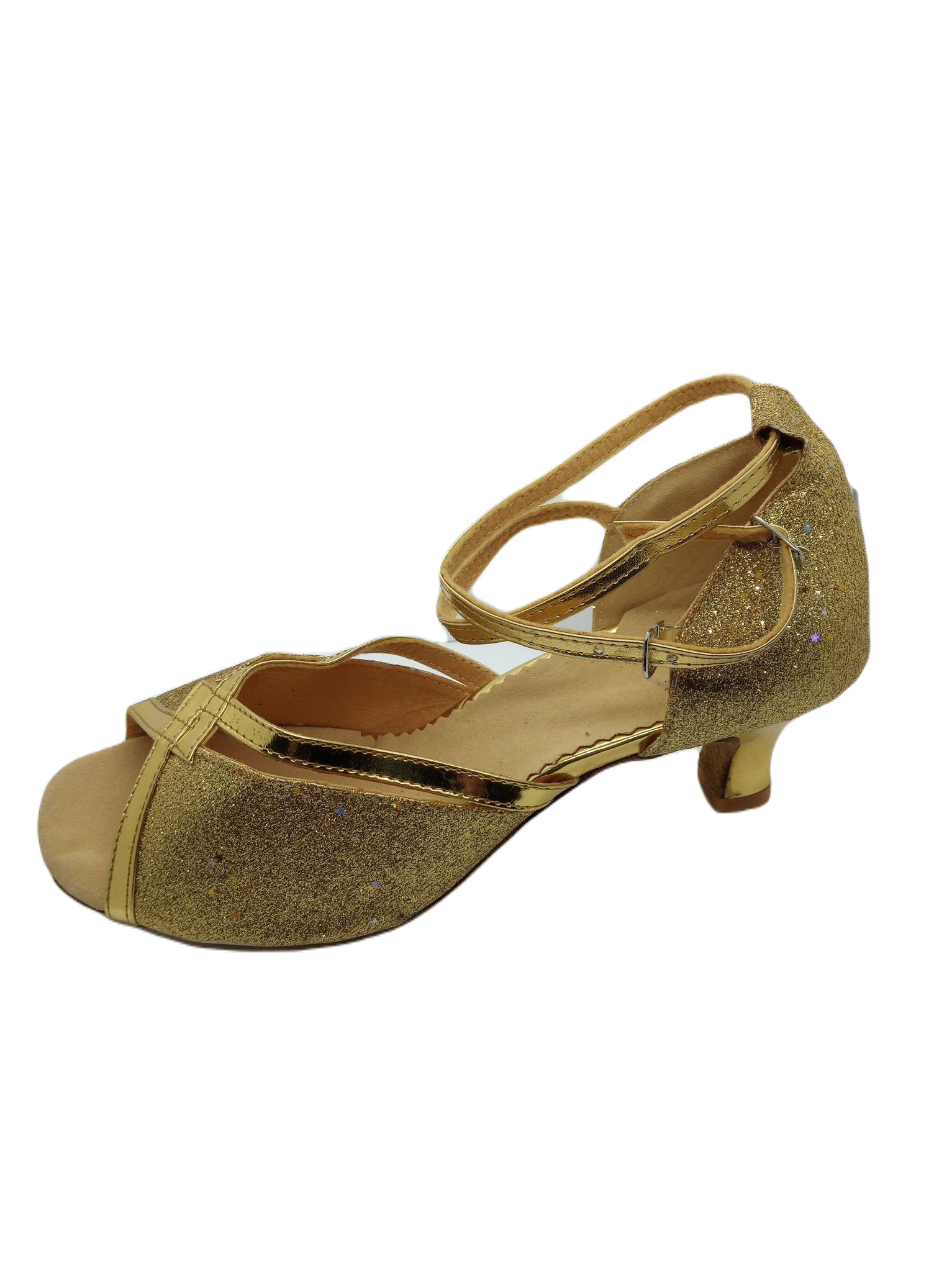 Zlote-damskie-buty-do-tanca-41